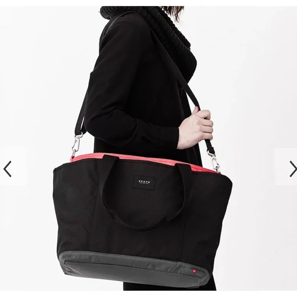 New STATE Wellington Tote Bag Diaper Bag NWT - Picture 3 of 16